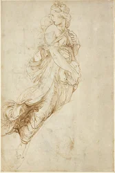 Study for the Figure of Melpomene